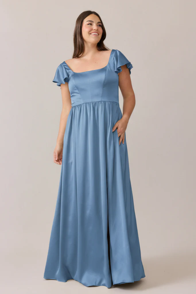 Selma Satin Dress | Made To Order - Image 164
