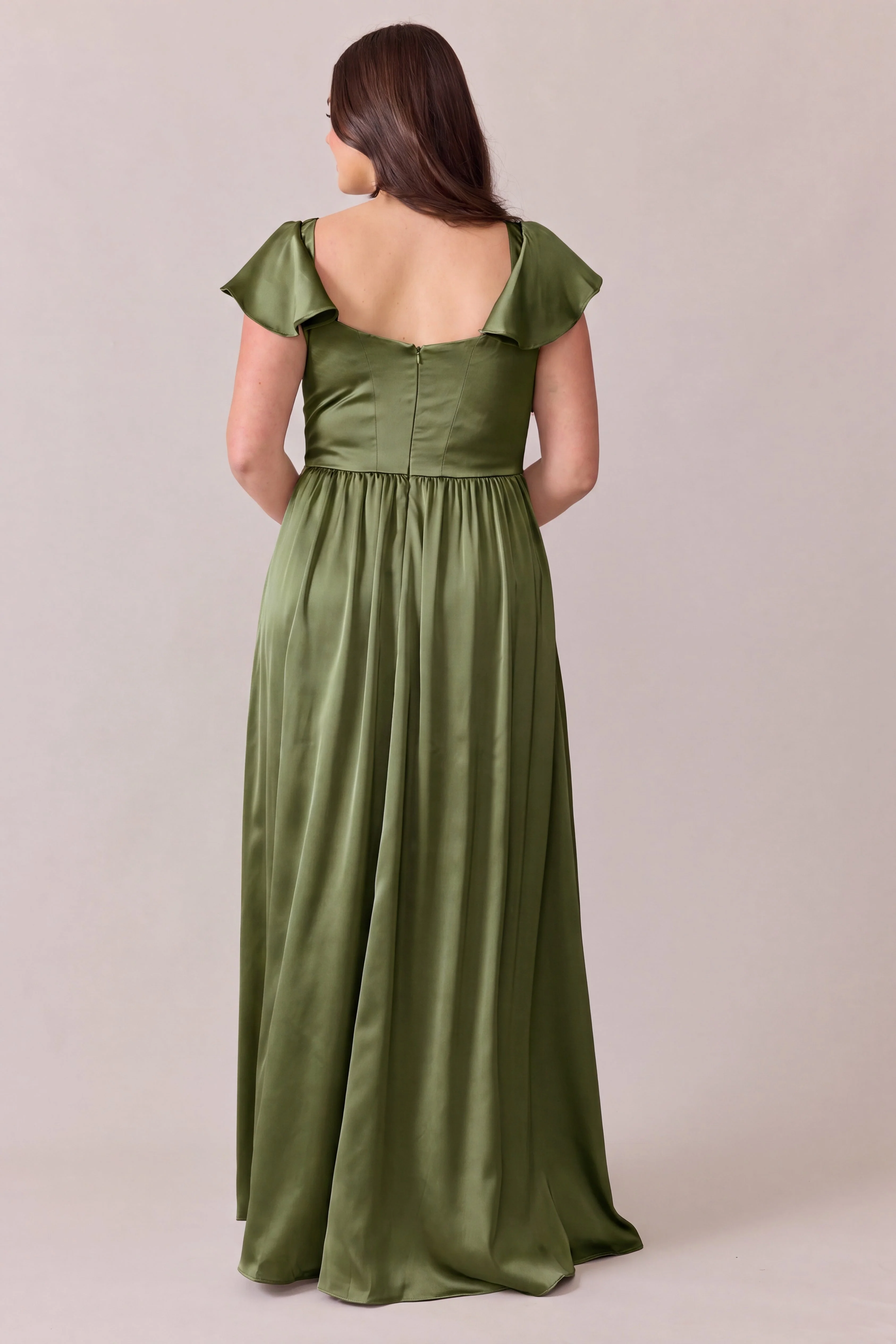 Selma Satin Dress | Made To Order - Image 176