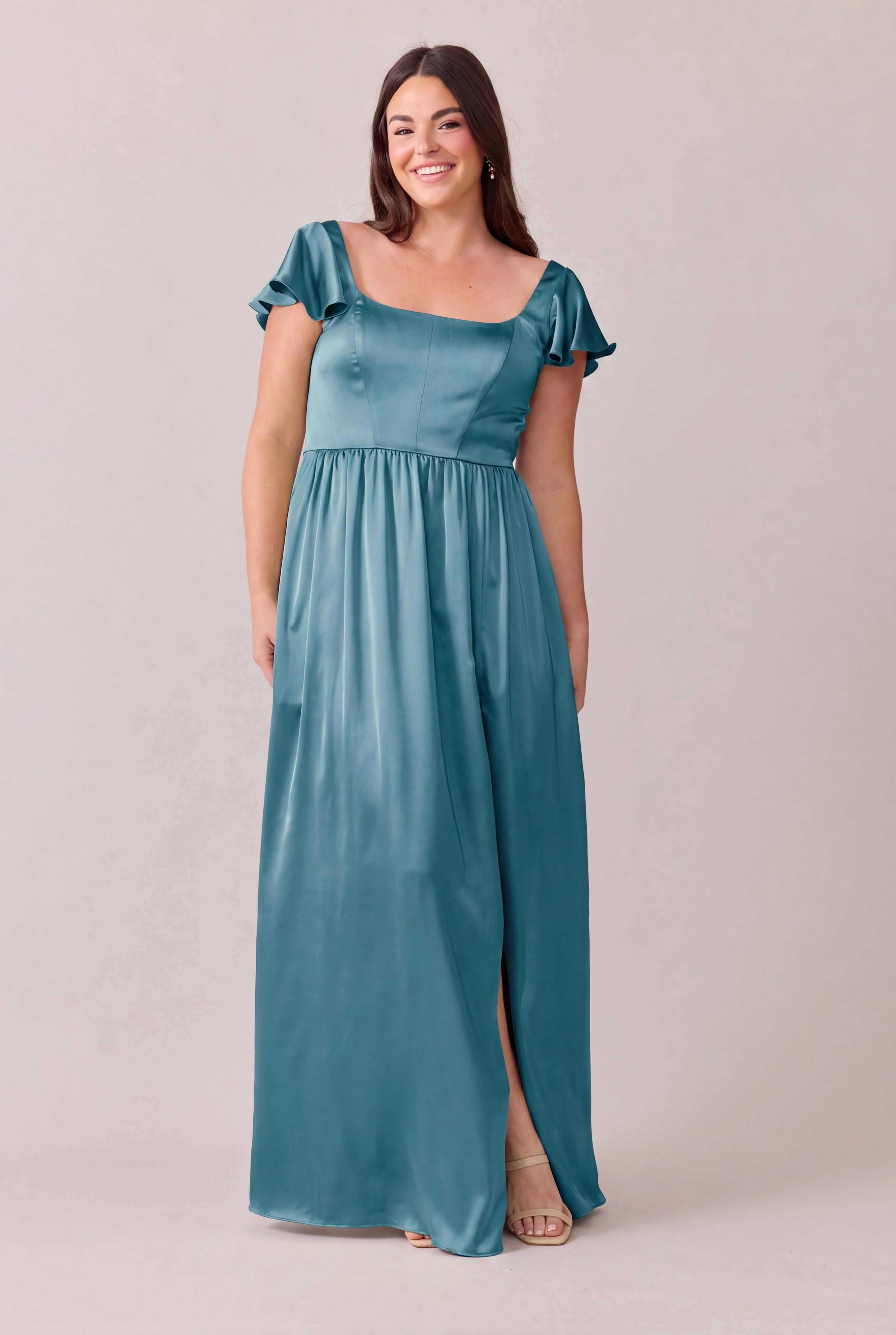 Selma Satin Dress | Made To Order - Image 177