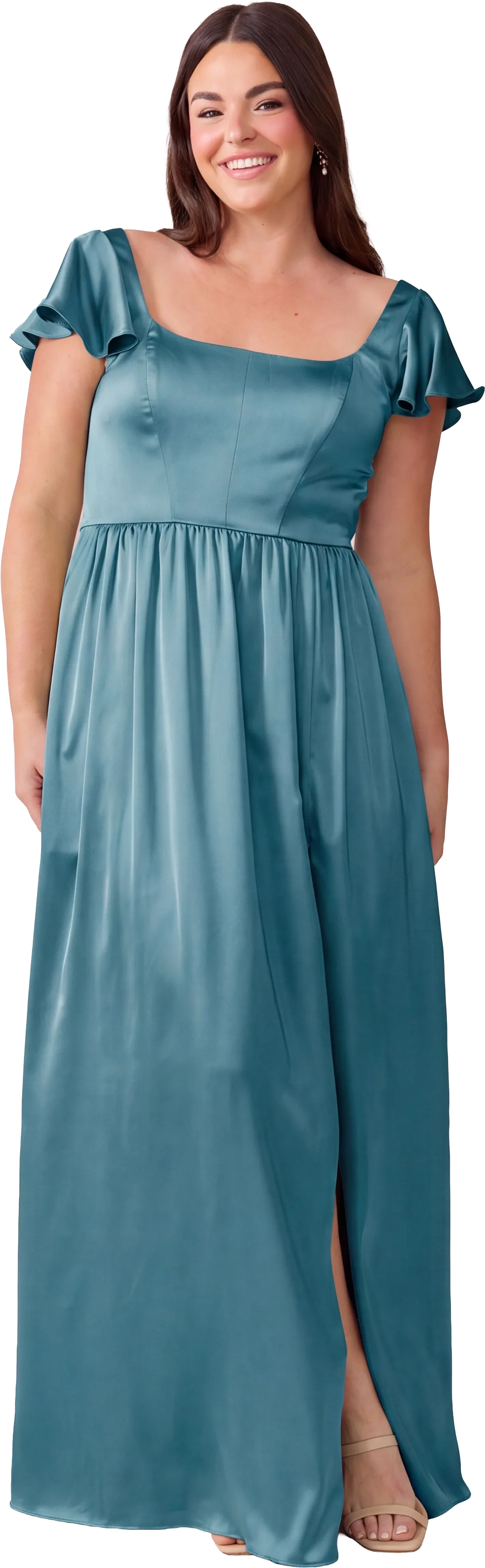 Selma Satin Dress | Made To Order - Image 180
