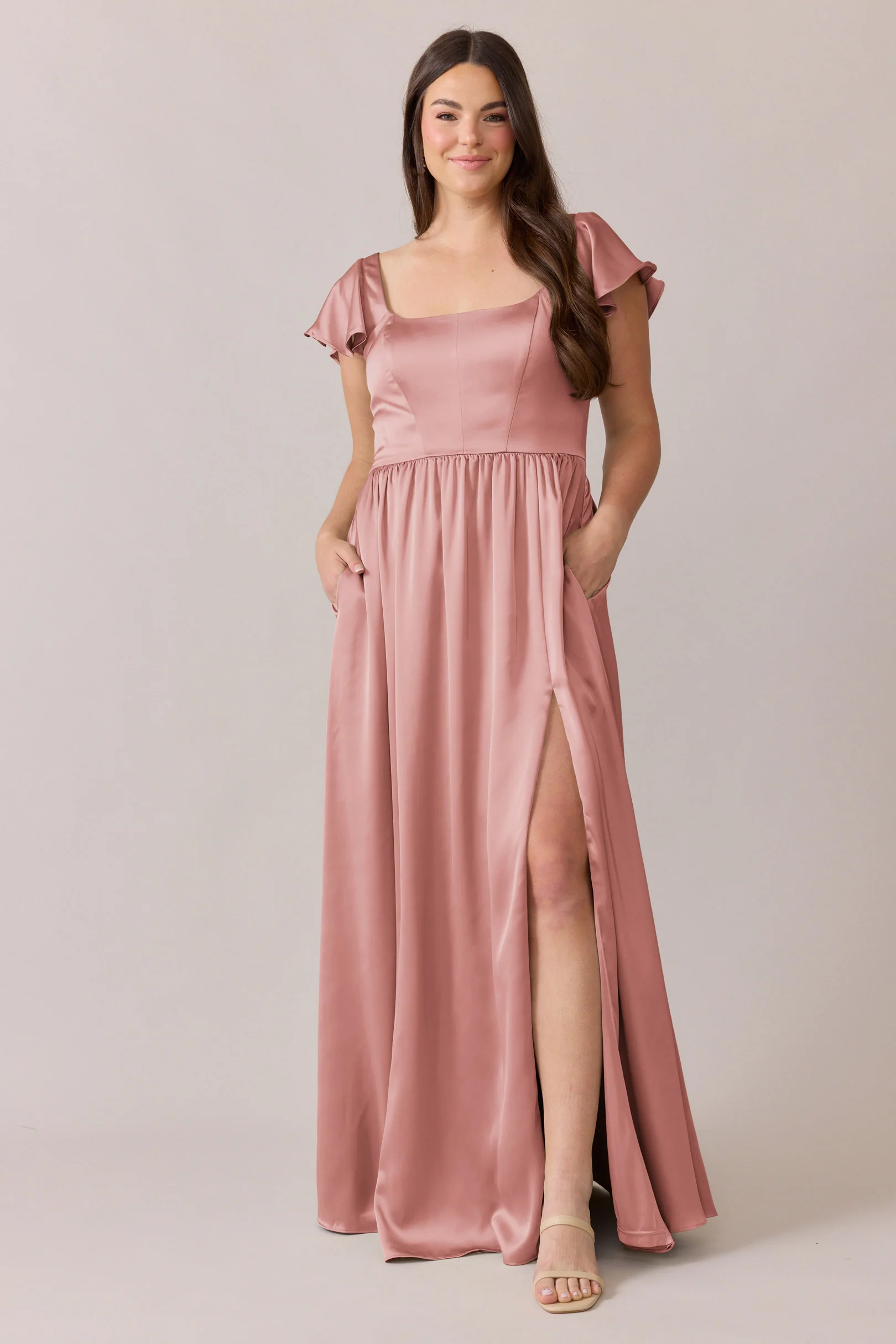 Selma Satin Dress | Made To Order - Image 37