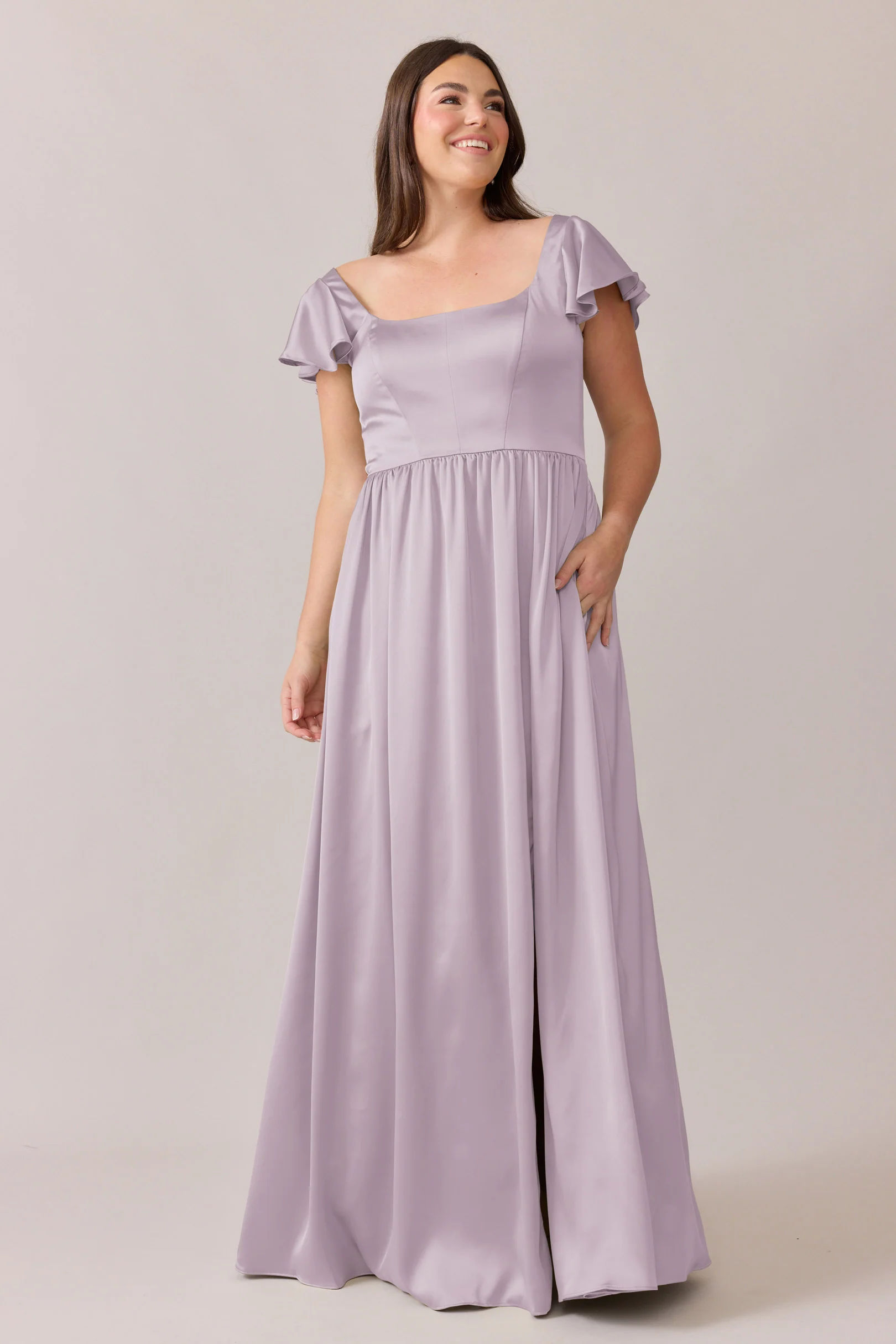 Selma Satin Dress | Made To Order - Image 47