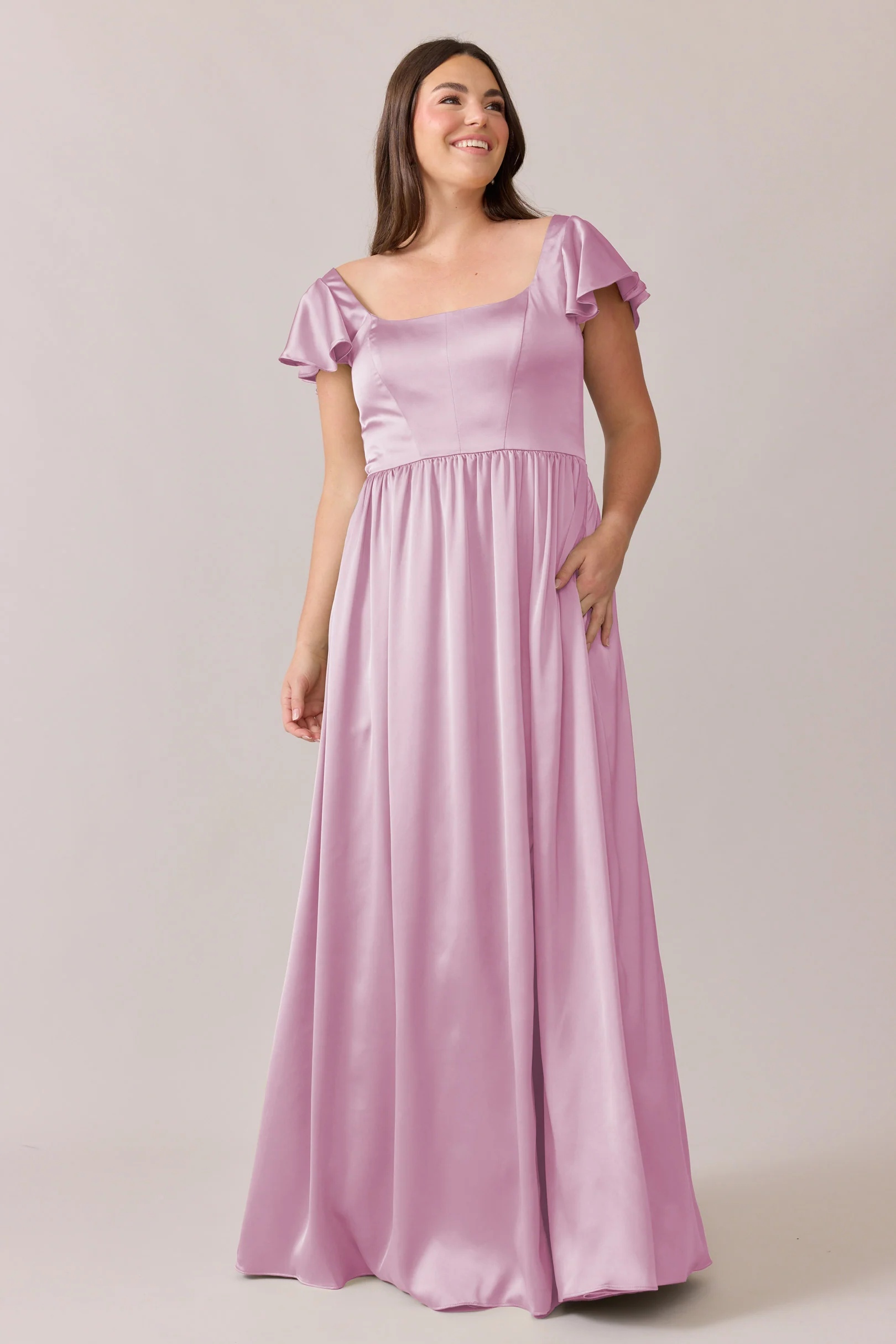 Selma Satin Dress | Made To Order - Image 75