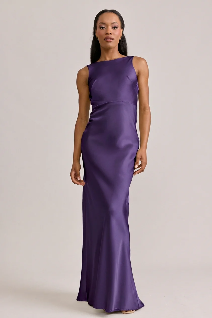 Serena Satin Dress | Made To Order