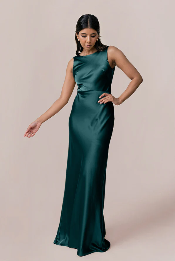Serena Satin Dress | Made To Order - Image 11