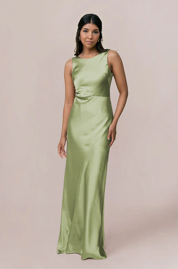 Serena Satin Dress | Made To Order - Image 112