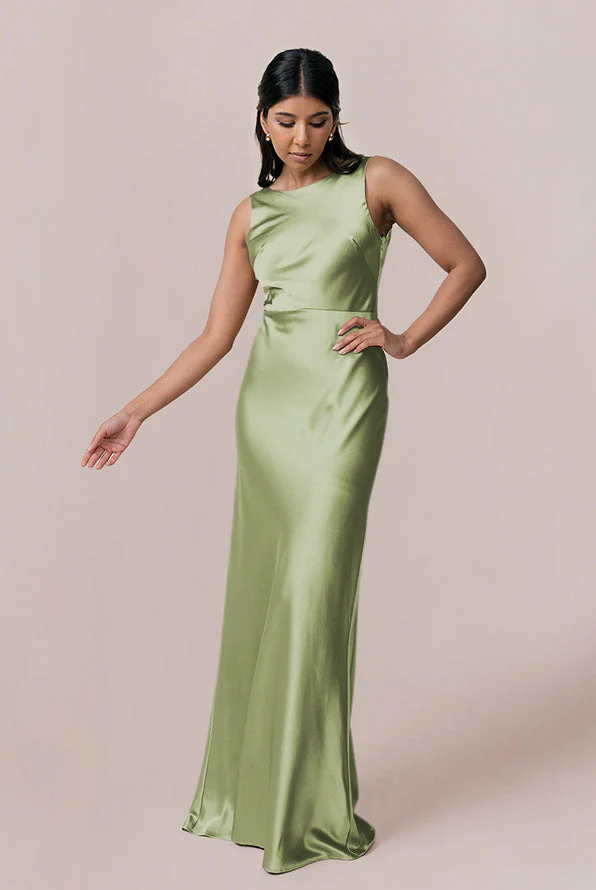 Serena Satin Dress | Made To Order - Image 113