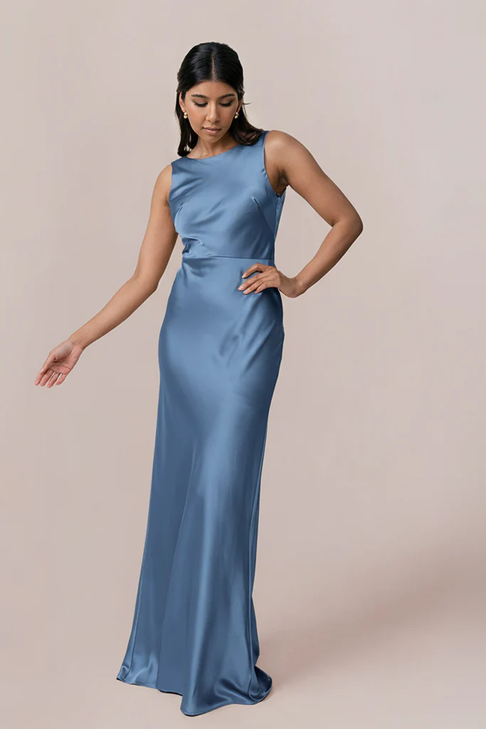 Serena Satin Dress | Made To Order - Image 115