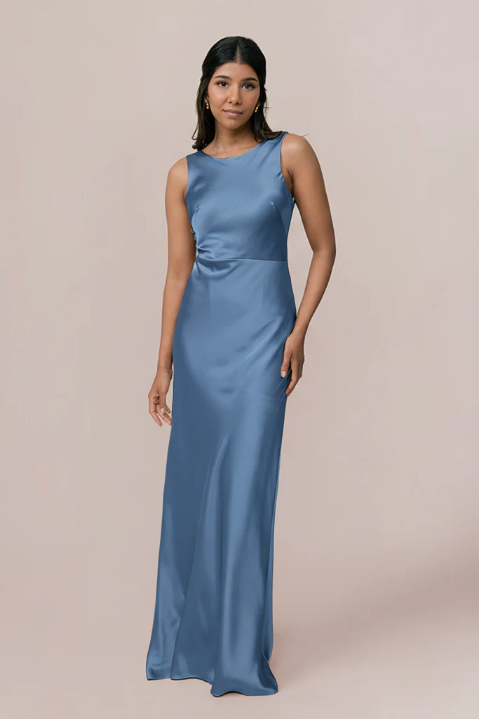 Serena Satin Dress | Made To Order - Image 116
