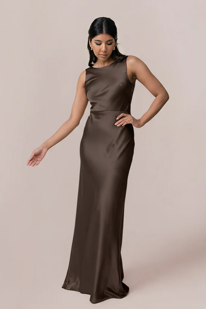 Serena Satin Dress | Made To Order - Image 117