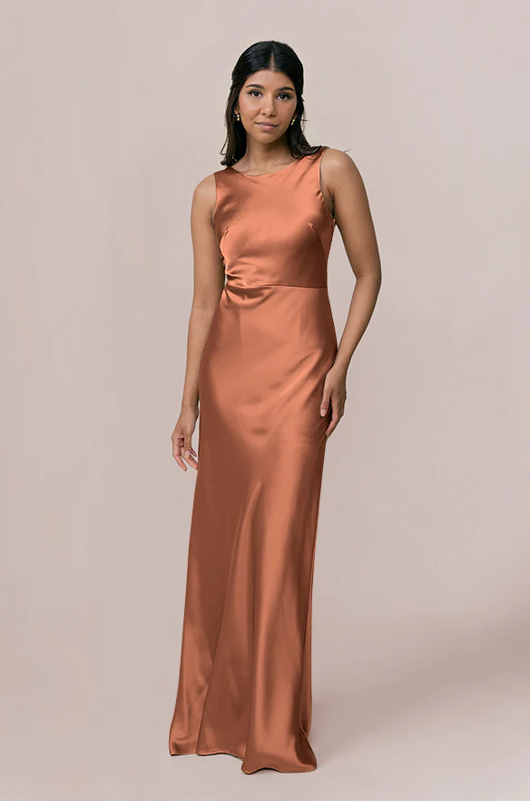 Serena Satin Dress | Made To Order - Image 12