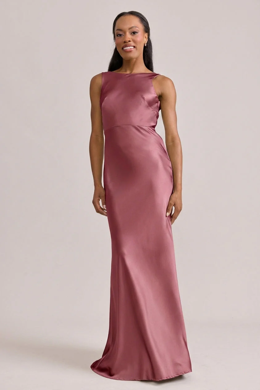Serena Satin Dress | Made To Order - Image 123