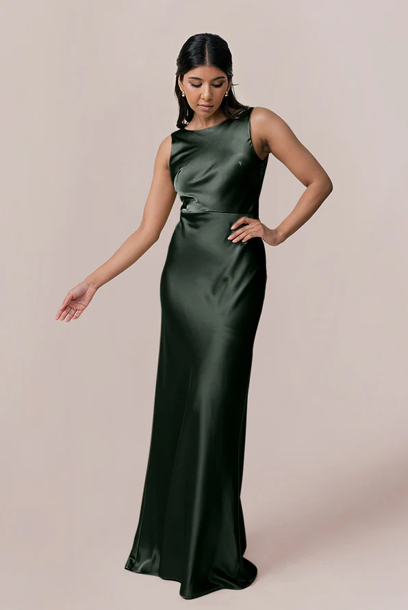 Serena Satin Dress | Made To Order - Image 13