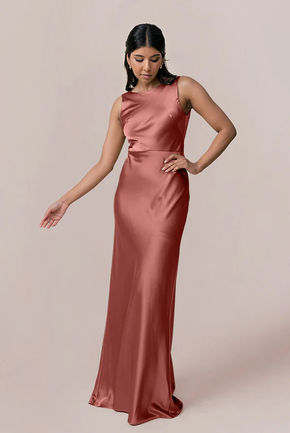 Serena Satin Dress | Made To Order - Image 14