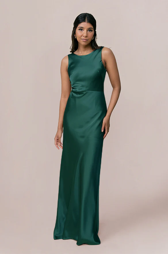 Serena Satin Dress | Made To Order - Image 17