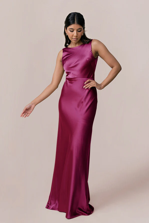 Serena Satin Dress | Made To Order - Image 19