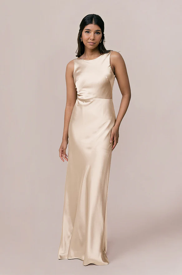 Serena Satin Dress | Made To Order - Image 20