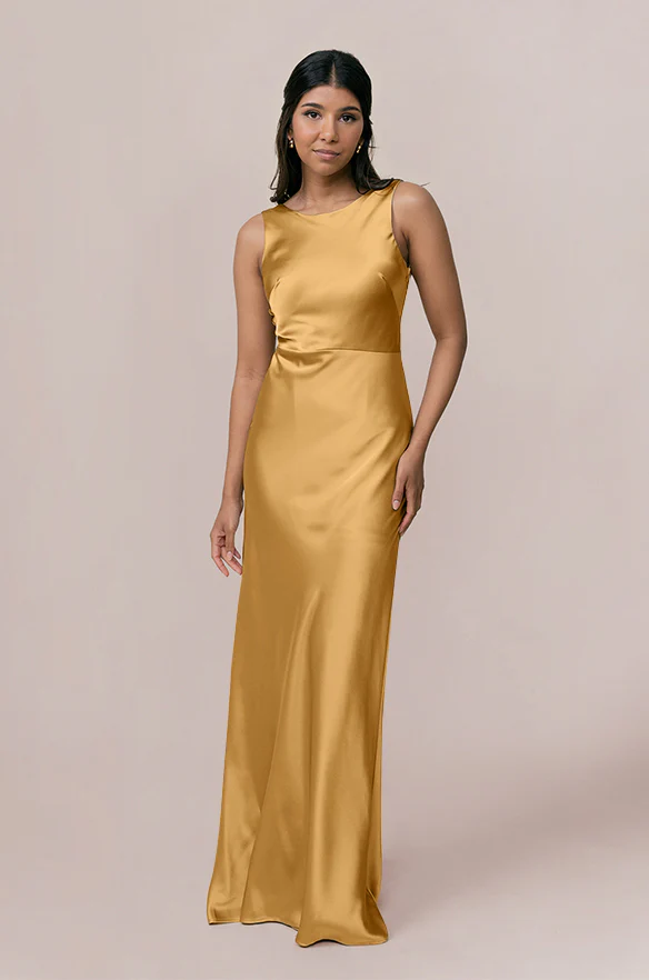 Serena Satin Dress | Made To Order - Image 21
