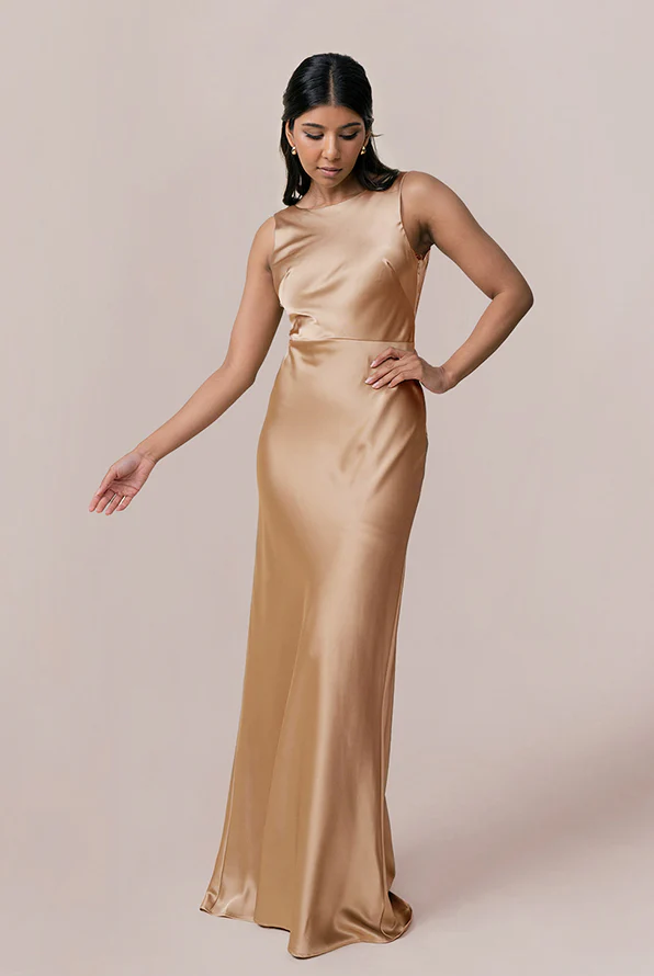 Serena Satin Dress | Made To Order - Image 22
