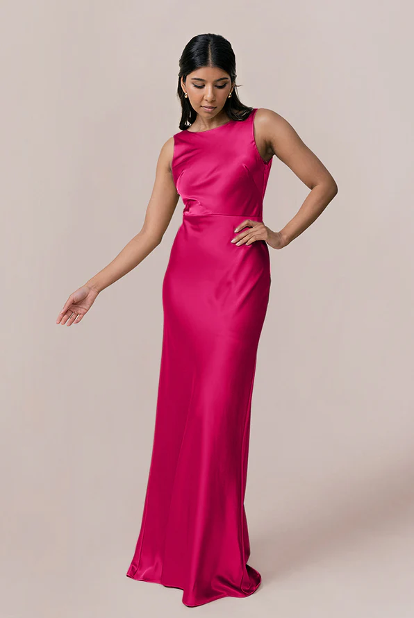 Serena Satin Dress | Made To Order - Image 23