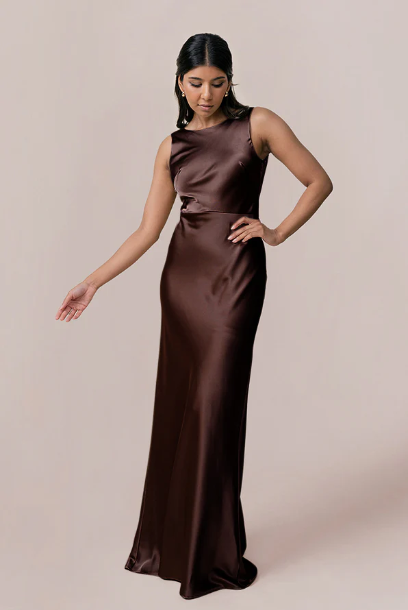 Serena Satin Dress | Made To Order - Image 26