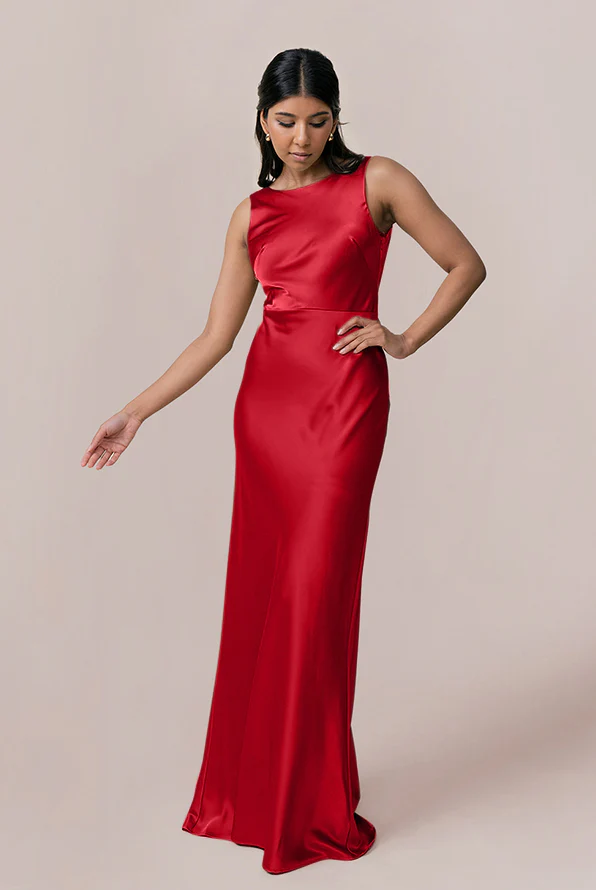 Serena Satin Dress | Made To Order - Image 28