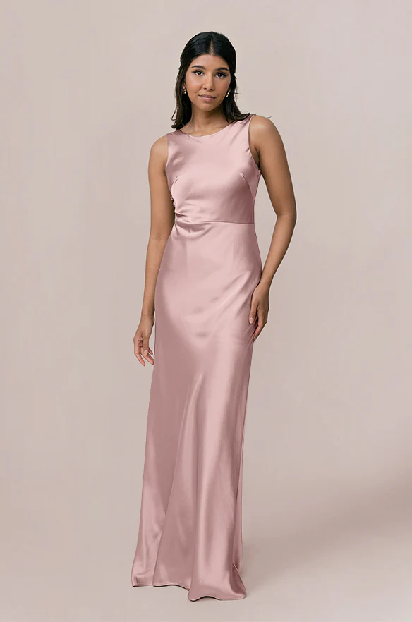 Serena Satin Dress | Made To Order - Image 29