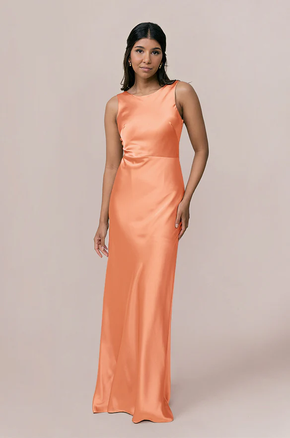 Serena Satin Dress | Made To Order - Image 31