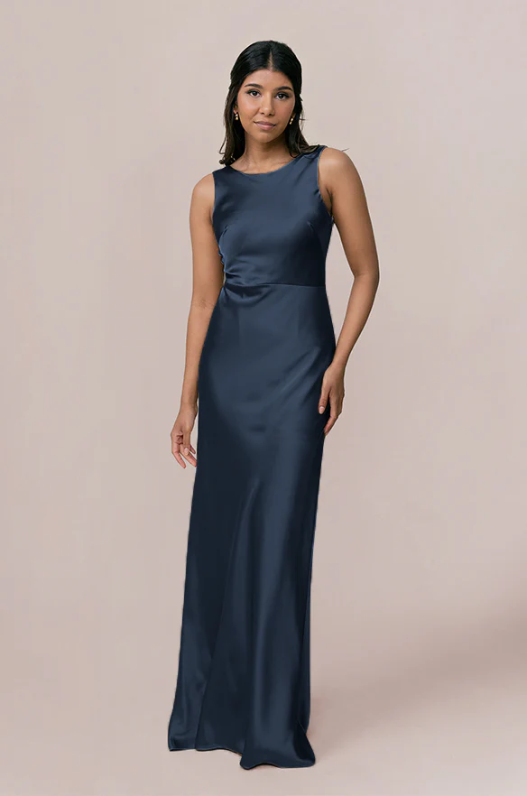 Serena Satin Dress | Made To Order - Image 35