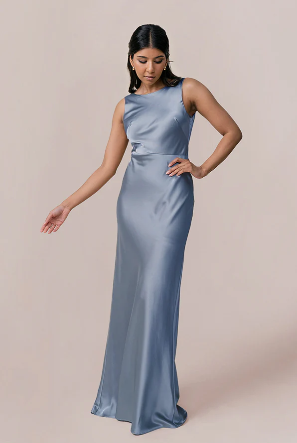 Serena Satin Dress | Made To Order - Image 36