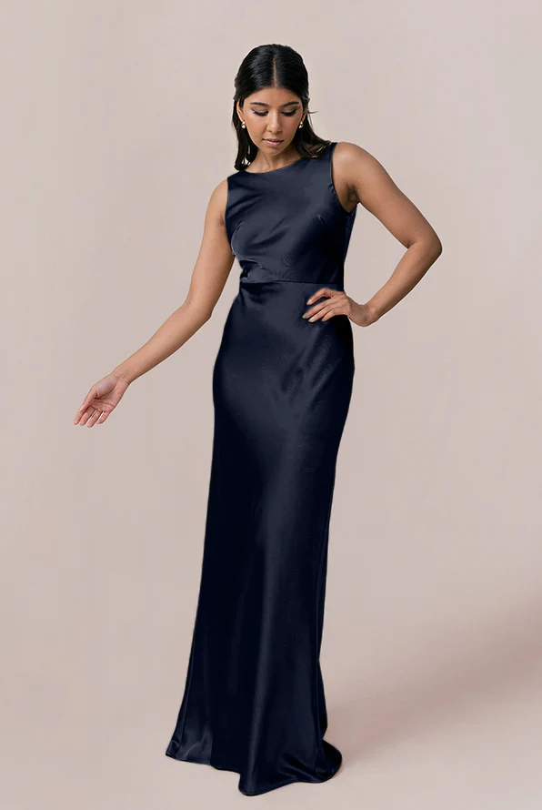 Serena Satin Dress | Made To Order - Image 38