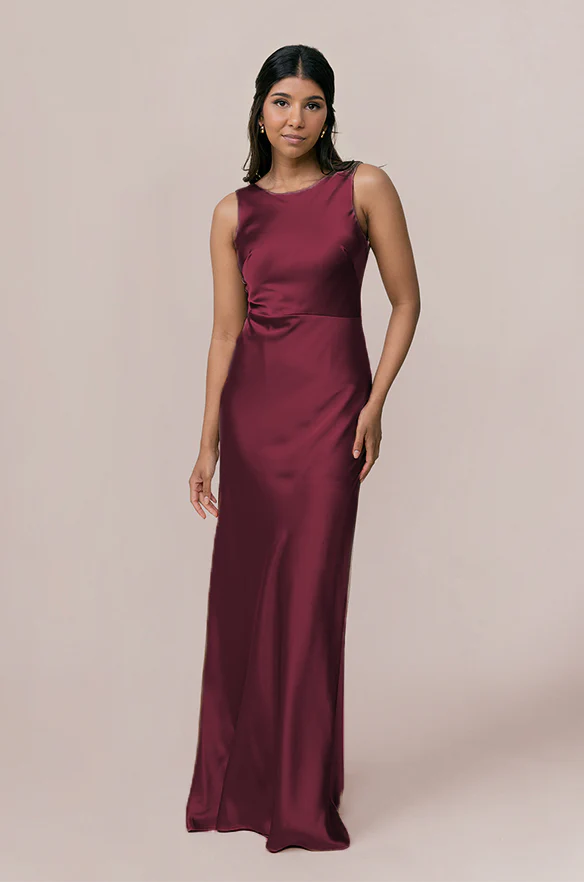 Serena Satin Dress | Made To Order - Image 39