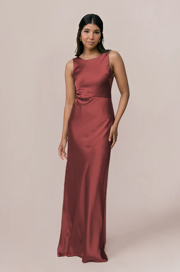 Serena Satin Dress | Made To Order - Image 40