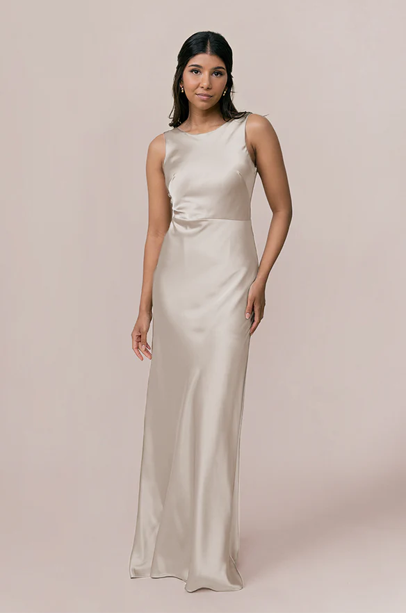 Serena Satin Dress | Made To Order - Image 41