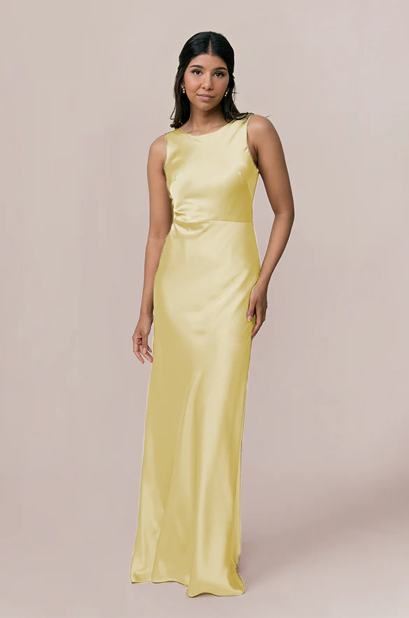 Serena Satin Dress | Made To Order - Image 43
