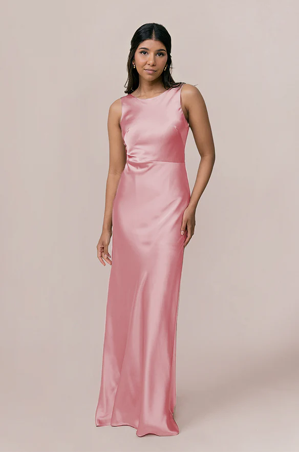 Serena Satin Dress | Made To Order - Image 45