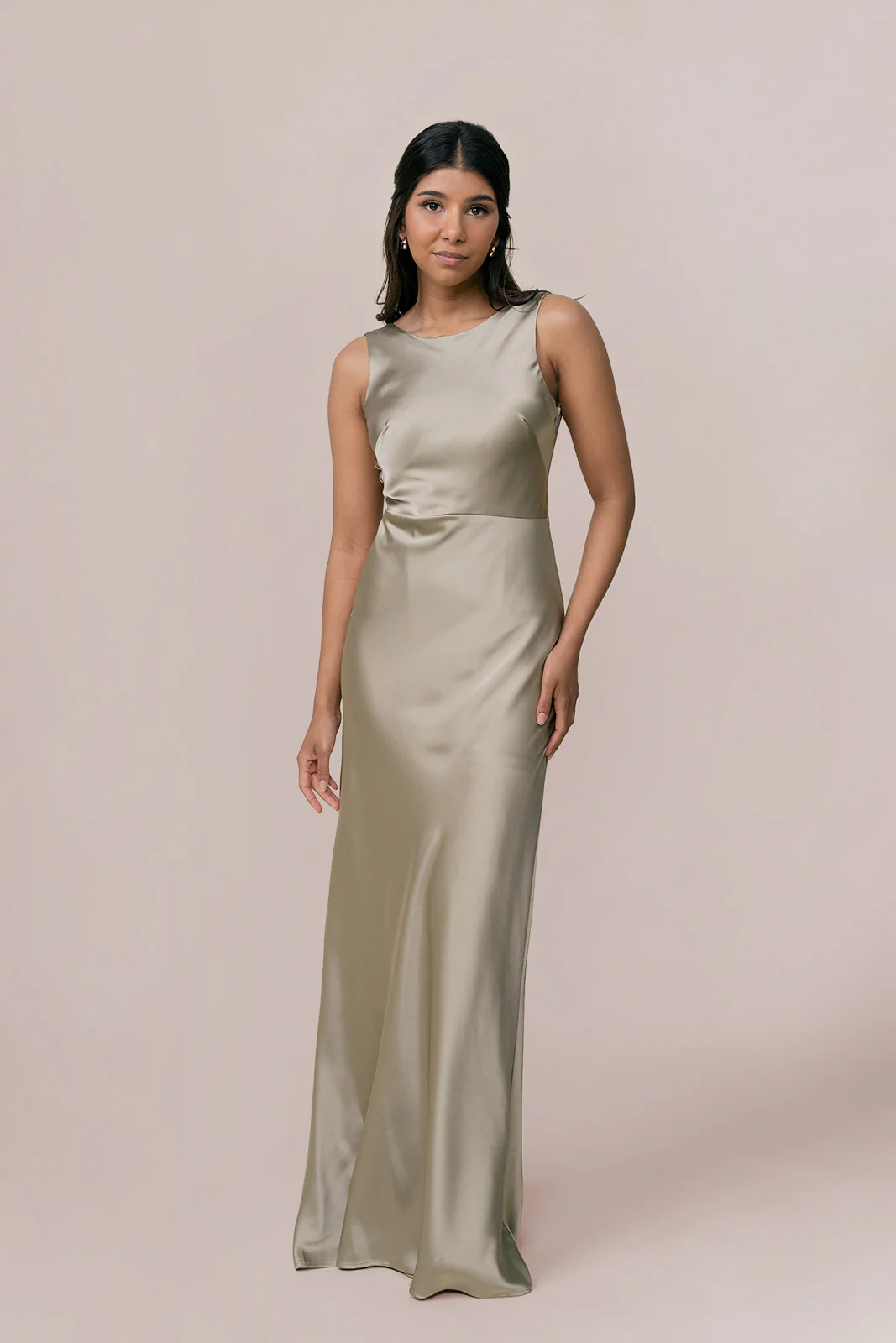 Serena Satin Dress | Made To Order - Image 47