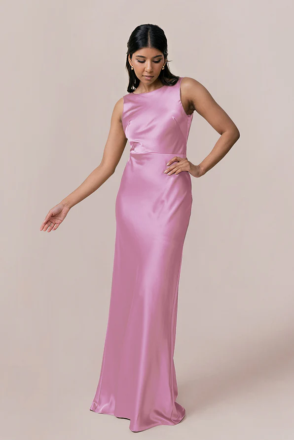 Serena Satin Dress | Made To Order - Image 51