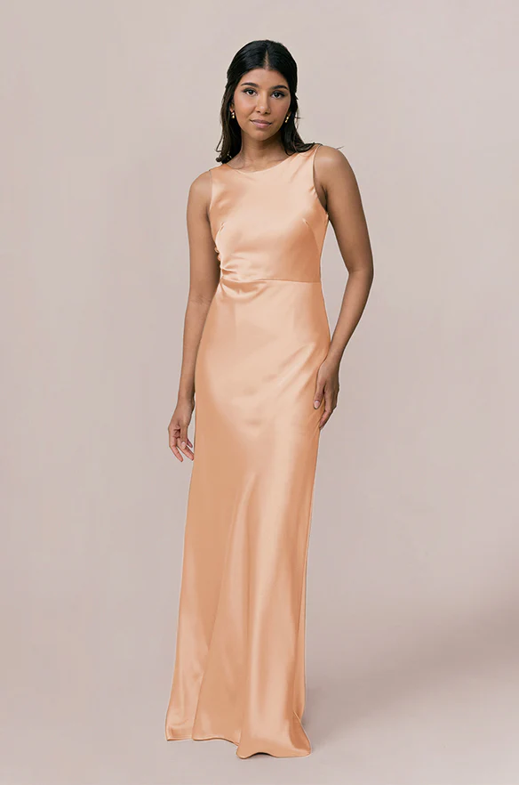 Serena Satin Dress | Made To Order - Image 54