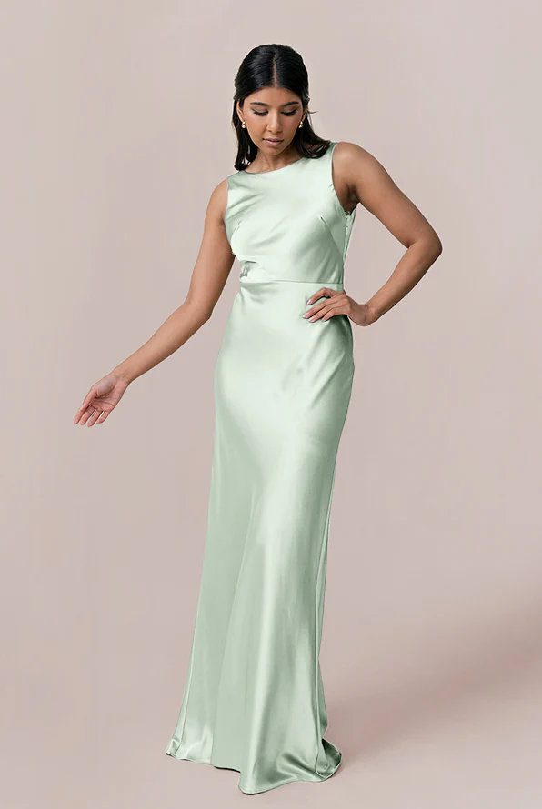 Serena Satin Dress | Made To Order - Image 58
