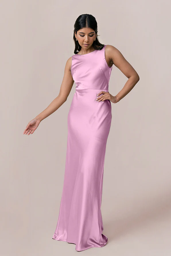 Serena Satin Dress | Made To Order - Image 59