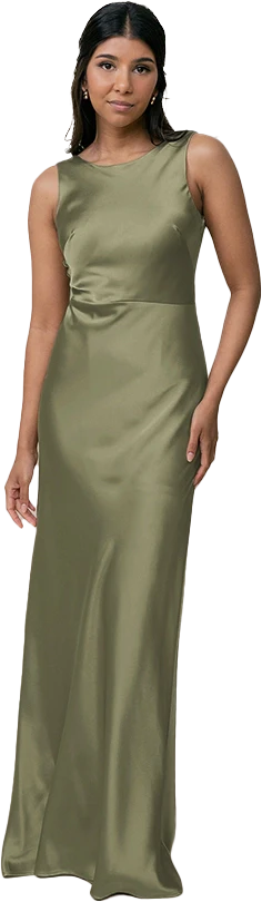 Serena Satin Dress | Made To Order - Image 90