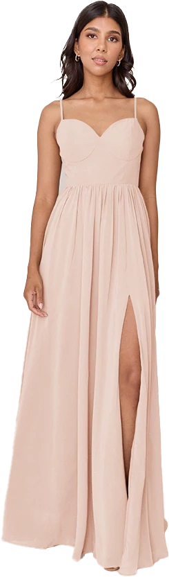 Serenity Chiffon Dress | Made To Order - Image 142