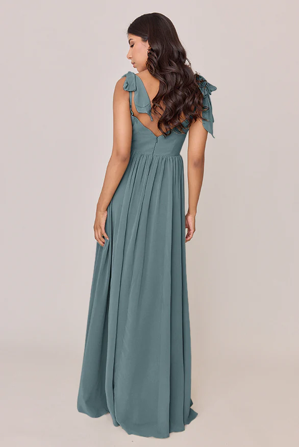 Serenity Chiffon Dress | Made To Order - Image 45