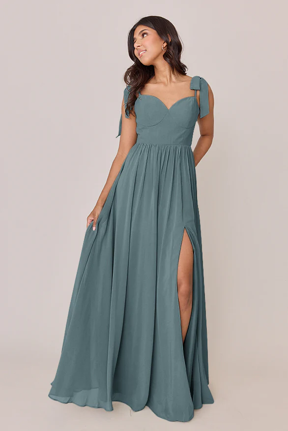 Serenity Chiffon Dress | Made To Order - Image 46