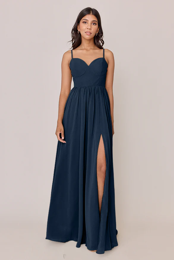 Serenity Chiffon Dress | Made To Order - Image 92