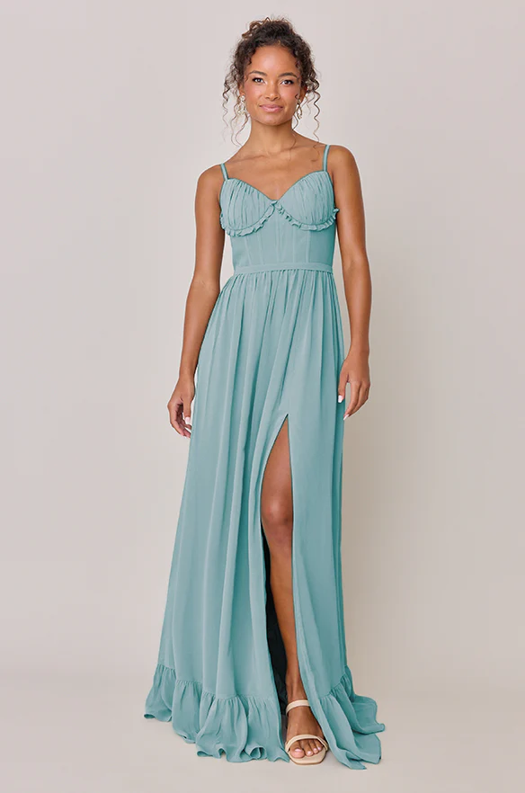 Shylah Chiffon Dress | Made To Order - Image 110