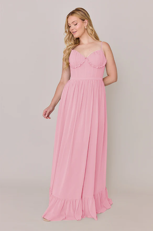 Shylah Chiffon Dress | Made To Order - Image 122