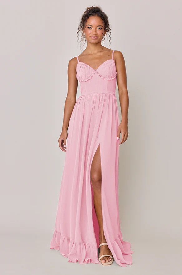 Shylah Chiffon Dress | Made To Order - Image 124