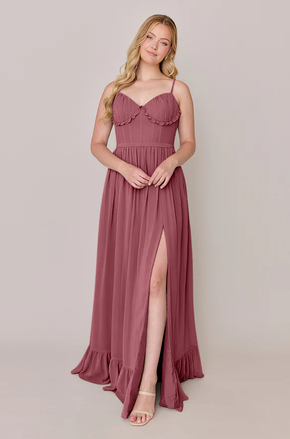 Shylah Chiffon Dress | Made To Order - Image 125
